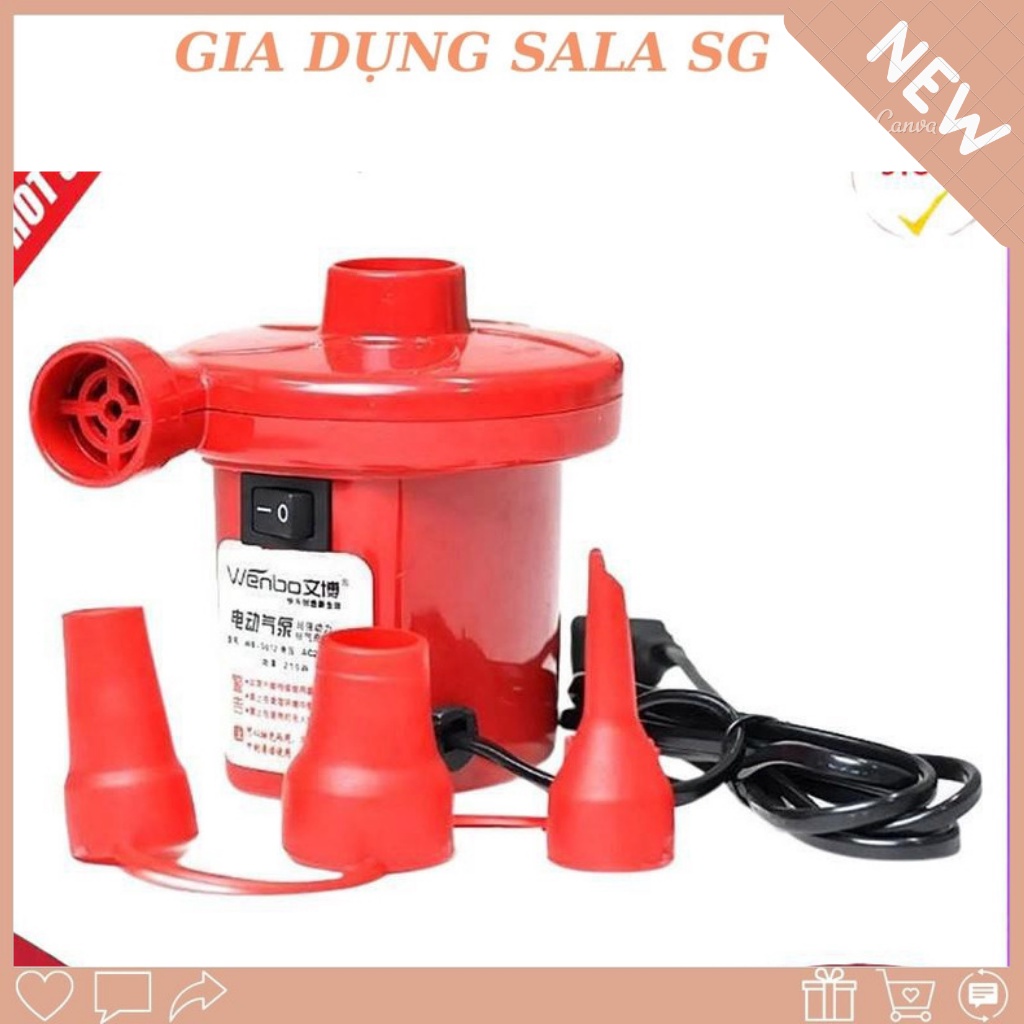 Bơm Điện 2 Chiều Bơm Và Hút Chân Không Tiện Lợi, Bơm Phao,Ghế, Nệm
