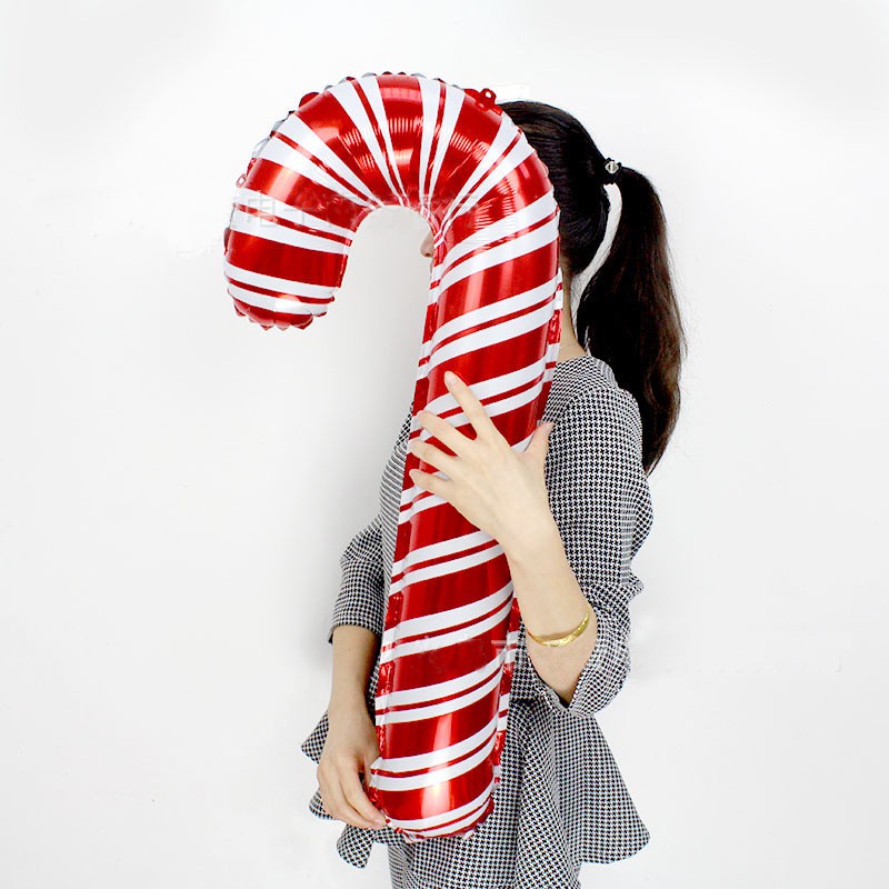 1 Bong Bóng Nhôm Họa Tiết Giáng Sinh Trang Trí