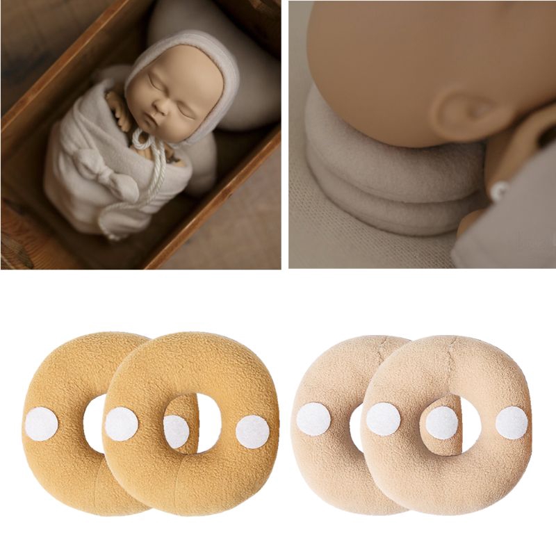 Mary☆wborn Photography Props Posing Support Pillow Baby Boy Girl Photo Shoot Studio Round