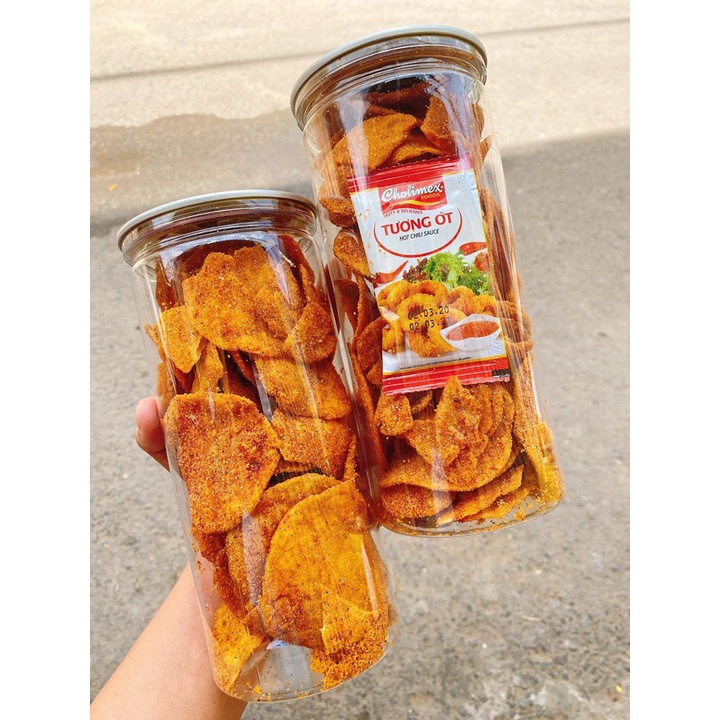 khoai tây lắc trứng muối thơm ngon_siêu hấp dẫn hộp pet 200g