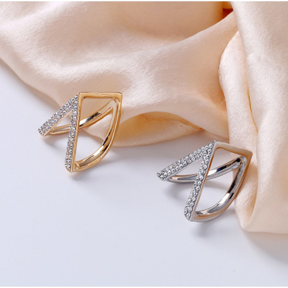 Phụ Kiện Kẹp Khăn Choàng Cổ Chữ V Thời Trang Cho Nữ