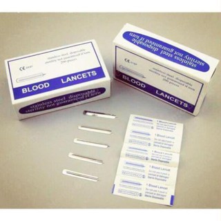 (Hàng Loại 1) Kim chích mụn hộp 200 chiếc lancets