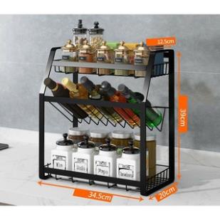 Kệ nhà bếp , kệ gia vị nhà bếp 3 tầng 1 ngăn chéo bằng thép sơn tĩnh điện chắc chắn bền đẹp cao cấp thông minh giá rẻ