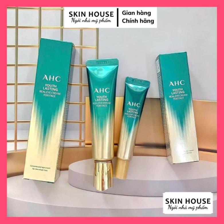 Kem Dưỡng MắtT AHC Youth Lasting Real Eye Cream For Face ( MÀU XANH )