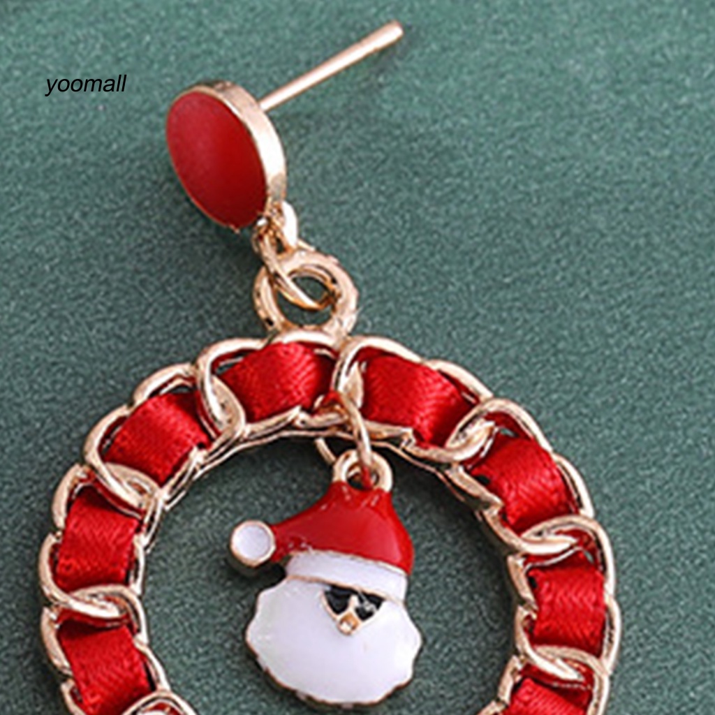 1 Đôi Bông Tai Hình Cây Thông Giáng Sinh Lấp Lánh