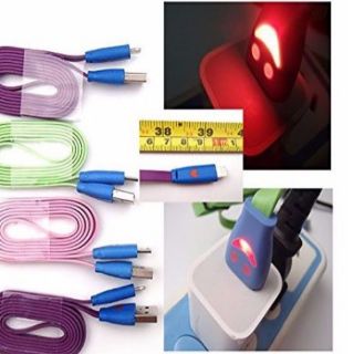 Cáp Sạc Mặt Cười Có Đèn Led(nhiều màu)
