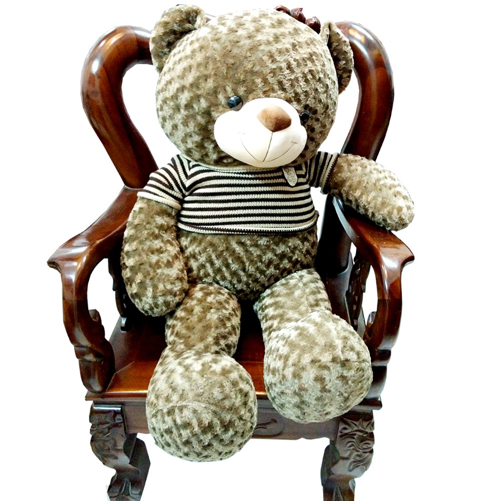 [CHUYÊN SỈ GIÁ SỐC]  Gấu bông Teddy cao cấp áo len khổ vải 1m4 Cao 1M2 (6 Màu) [ DIABRAND ]