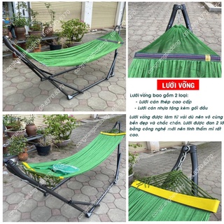Võng Xếp Khung Sơn Tĩnh Điện Phi 32