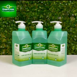 DUNG DỊCH RỬA TAY KHÔ KHÁNG KHUẨN GREEN CROSS HÀNG CÓ SẴN BAO HÀNG CHUẨN CÔNG TY