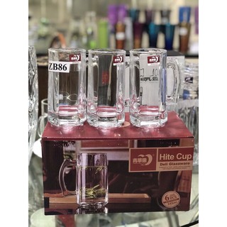siêu phẩm cốc bia quai DELI (bộ 6c)