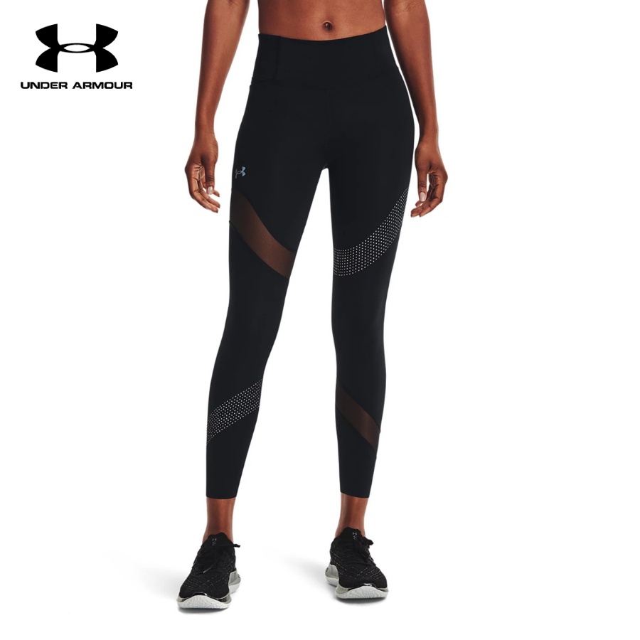 Quần legging chạy bộ nữ Under Armour Speedpocket Wave - 1365602-001