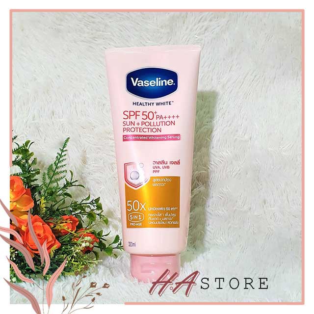 Sữa Dưỡng Thể Trắng Da Chống Nắng Vaseline Perfect Serum 50X