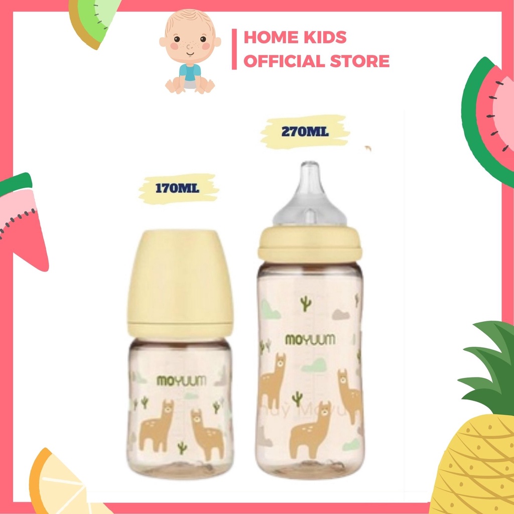 [CHÍNH HÃNG] Bình Sữa Moyuum Lạc Đà Hàn Quốc 170ml, 270ml