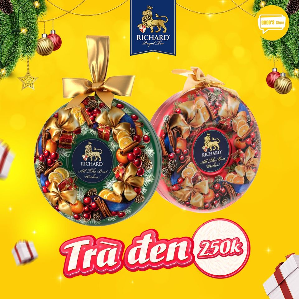 [Hot new] TRÀ ĐEN CEYLON BEST WISHES RICHARD NGA