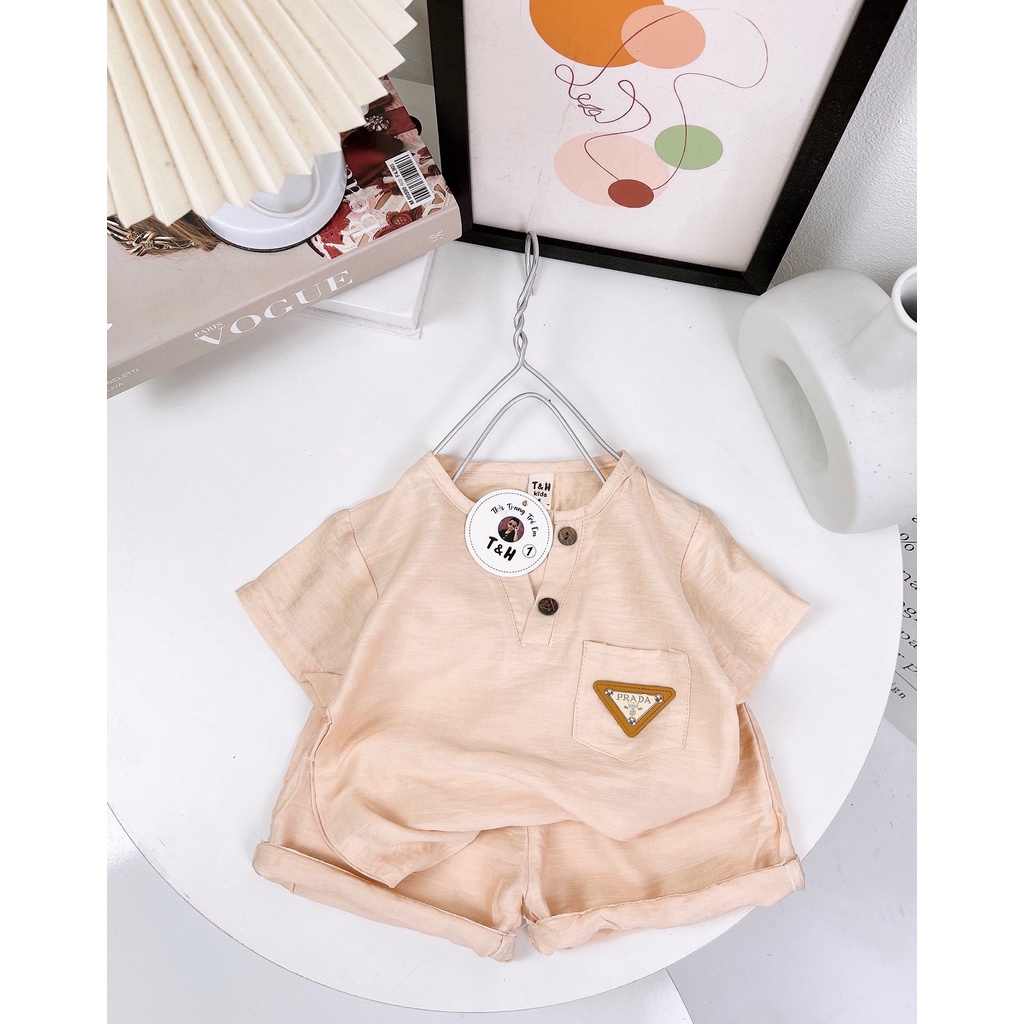 Bộ đũi cho bé trai Phong cách hàn Quốc - Thời trang trẻ em thiết kế