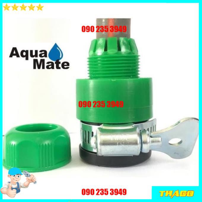 Khớp nối cổ dê vòi và ống nước mềm 16mm AQUAMATE W-3360 Đsg