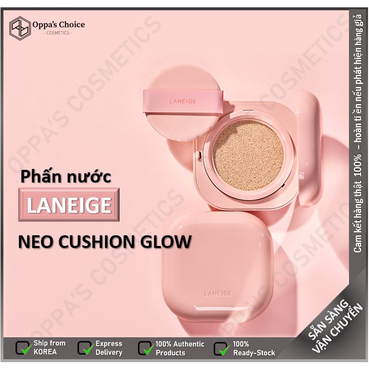 Phấn Nước Căng Bóng 24H LANEIGE NEO CUSHION GLOW 15G+ | BigBuy360 - bigbuy360.vn