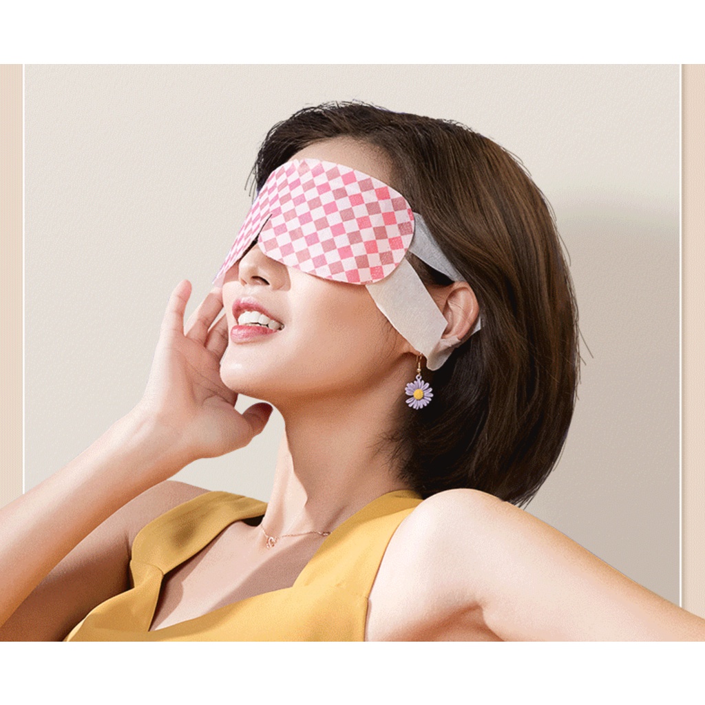 50 miếng mặt nạ mắt nóng giảm mỏi mắt mask mắt nóng thư giãn mắt