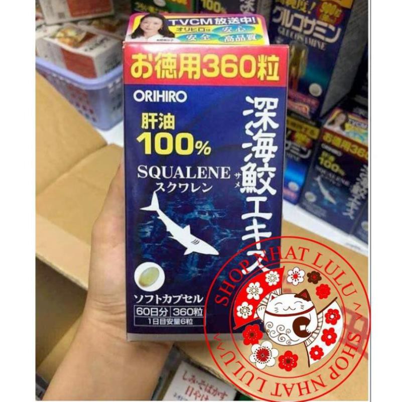 ORIHIRO | SỤN VI CÁ MẬP 360/390 Viên NHẬT BẢN 100% shopnhatlulu | BigBuy360 - bigbuy360.vn