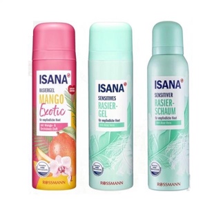 [Đức Nội Địa]  Gel/Bọt cạo lông Isana Đức