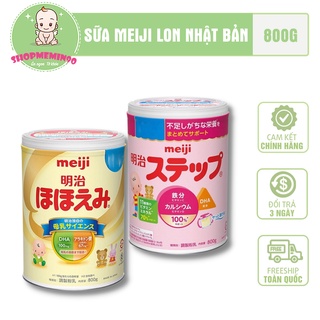 Sữa meiji lon 800g nội địa nhật mấu mới