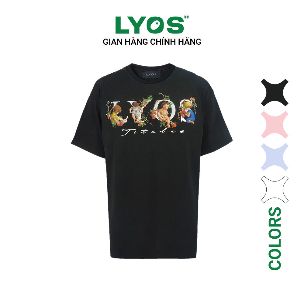 Áo Thun LYOS Childs T-Shirt Đen/ Trắng/ Hồng/ Xanh