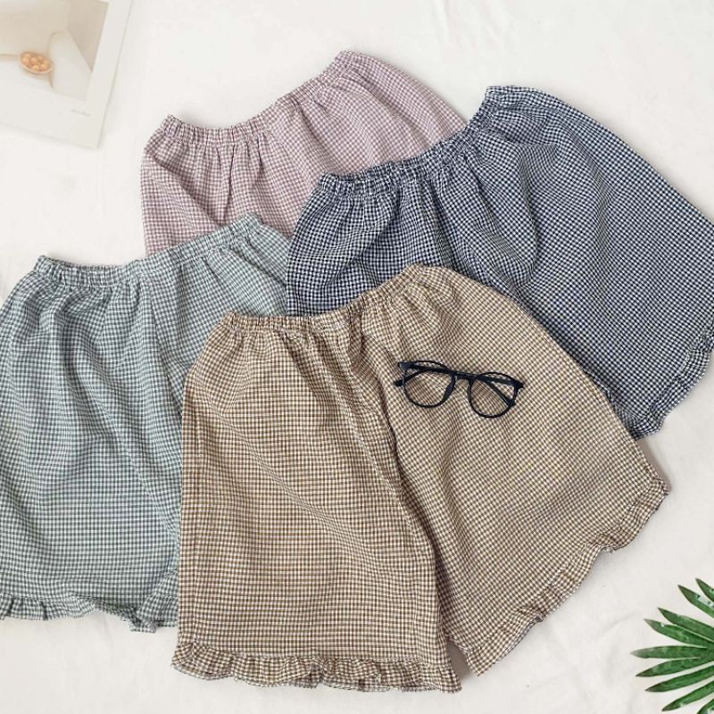 Set đồ kẻ tiểu thư dành cho mùa hè 2020, hàng quảng châu loại đẹp