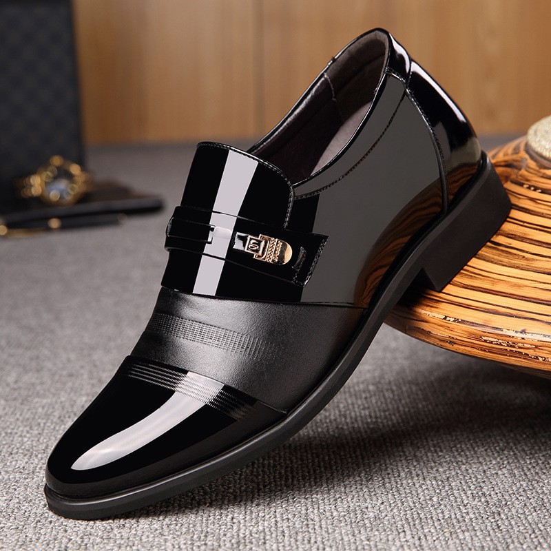 Giày da phong cách doanh nhân sang trọng cho nam