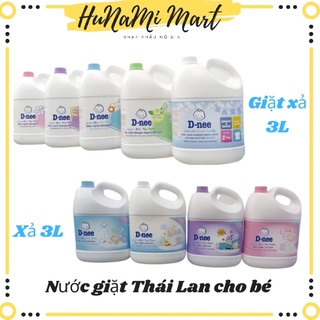 Nước giặt Dnee và Nước xả Dnee Thái Lan 3000ml - Chính hãng Công Ty Đại Thịnh