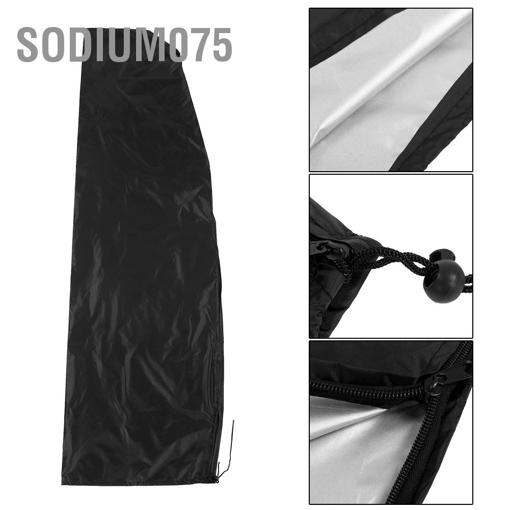 Sodium075 Waterproof Rustproof Umbrella Cover Oxford Cloth for Table Chair