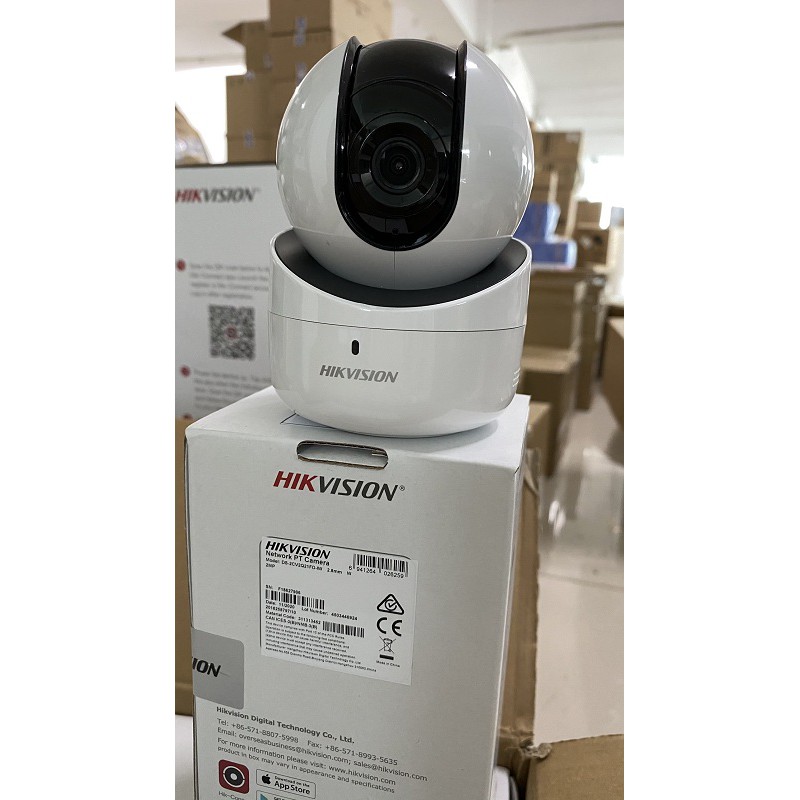 Camera IP Robot hồng ngoại 2MP wifi xoay 4 chiều chuẩn nén H.265+ HIKVISION DS-2CV2Q21FD-IW(W) (Mã cũ DS-2CV2Q21FD-IW(B)
