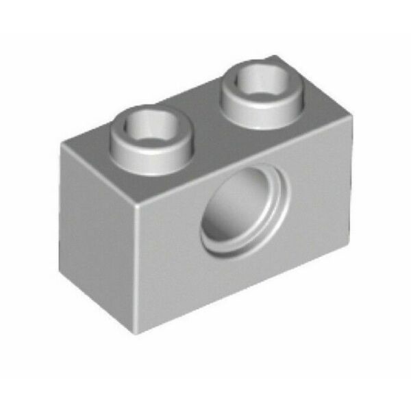 -3700-Technic, Brick 1 x 2 with Hole