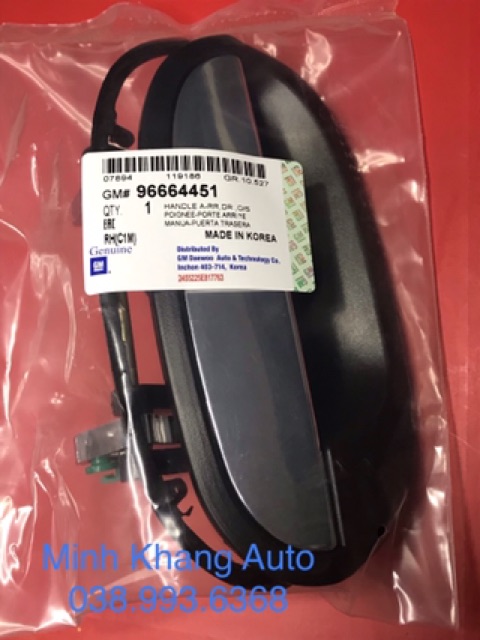 Tay cửa ngoài matiz 3, spark