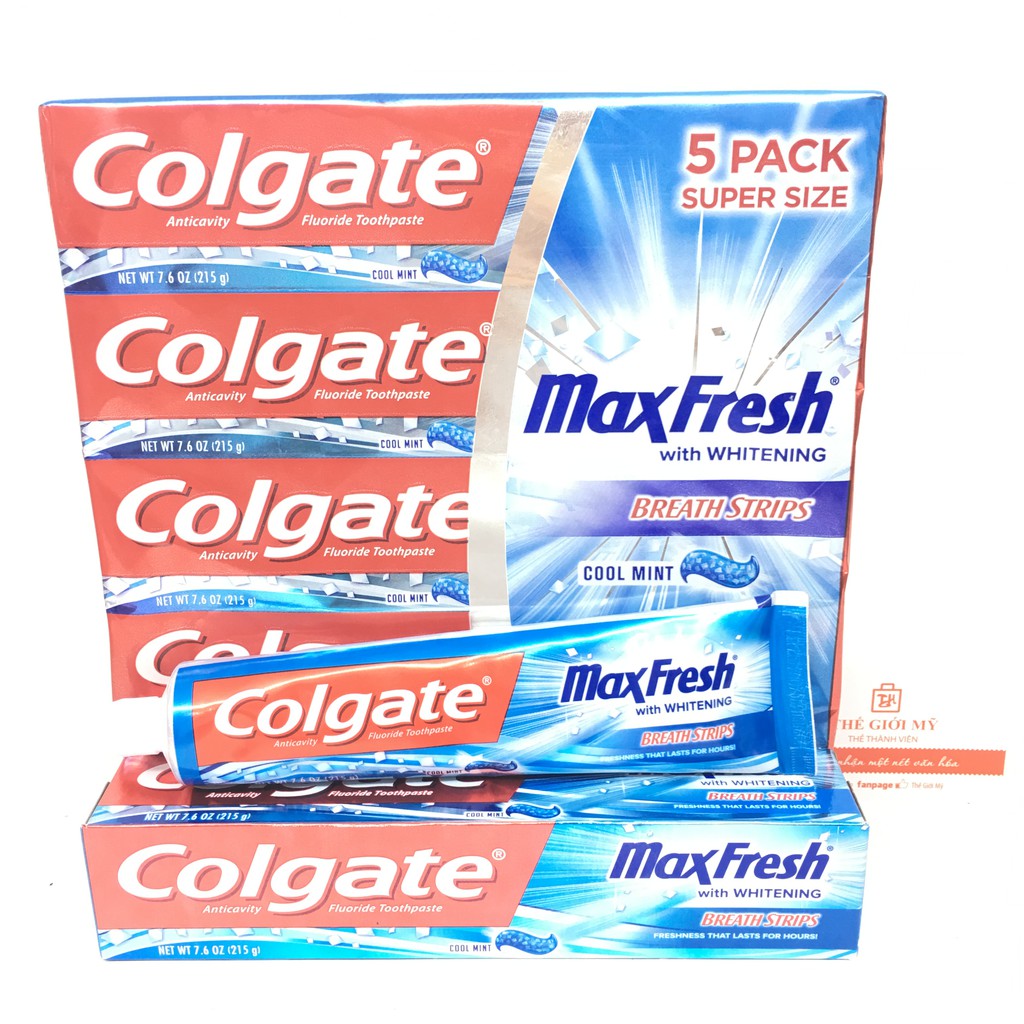 Kem đánh răng Colgate Maxfresh Cool Mint 215g