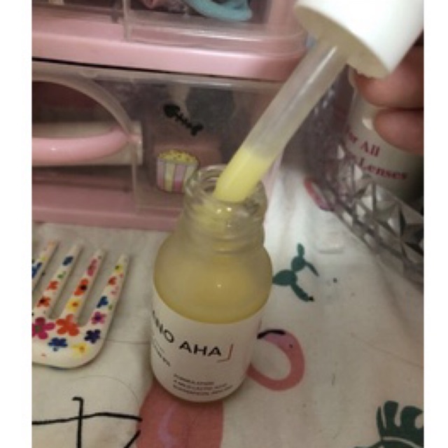 Tinh chất serum mờ thâm sau 2 tuần nano aha