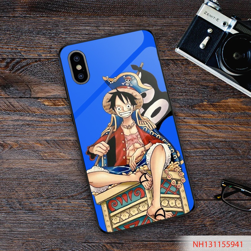 [HOT] - ỐP IPHONE, SAMSUNG TRÁNG GƯƠNG NHÂN VẬT LUFFY TRONG ONE PIECE NH131155941