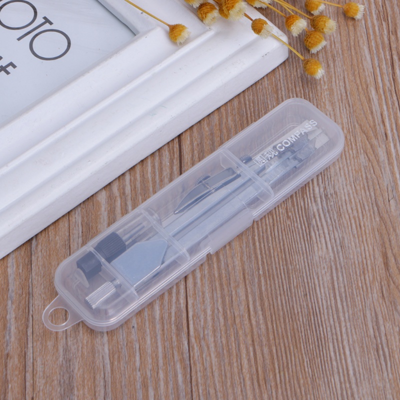 Bộ Compa Vẽ Hình Học Bằng Kim Loại Bền Bỉ Cho Học Sinh