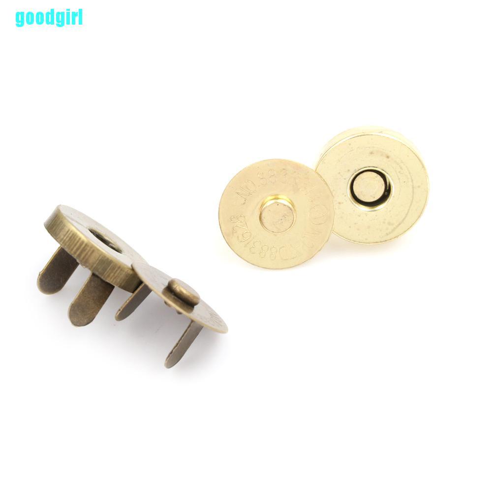 Set 10 Nút Nam Châm 14mm Cho Túi Xách Mới