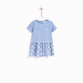 Combo sỉ 1 ri váy bé gái zara baby giá 1250k