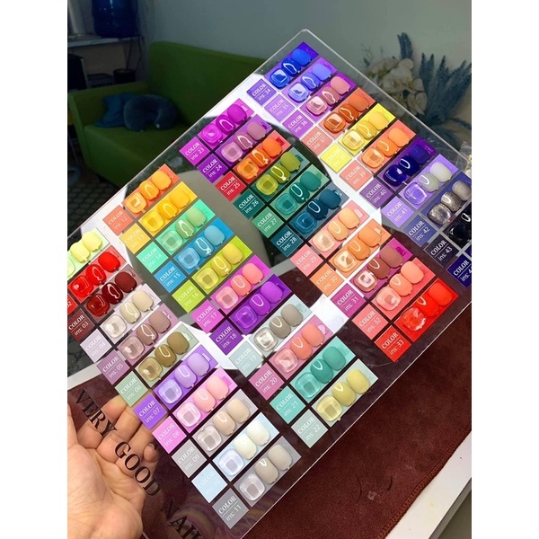 Set Sơn Gel Very Good Nail 44 màu [ Tặng kèm Bảng Màu + Base + Top ]