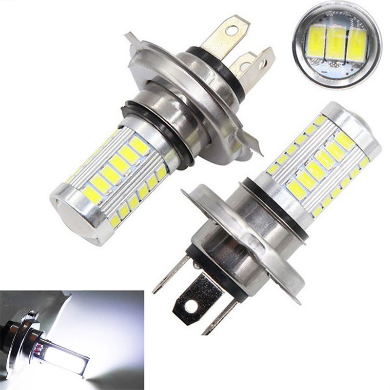 HL Đèn Pha Led H4 33 Smd 5630 5730 Cho Xe Hơi