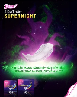 Băng vệ sinh Diana Supper Night 42cm