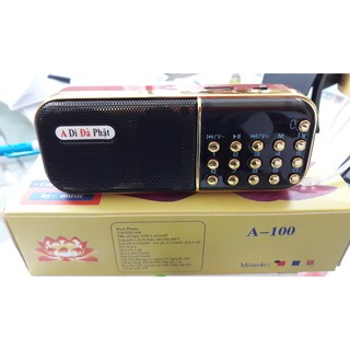 (SỈ LẺ GIÁ RẺ) (A DI ĐÀ PHẬT) LOA NGHE PHÁP A-100 ĐÀI SEN