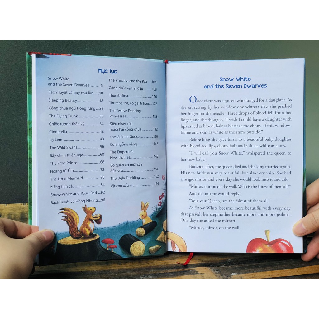 Sách - Truyện Tranh Song Ngữ Anh - Việt Cho Trẻ ( Dành cho bé từ 2 tuổi )
