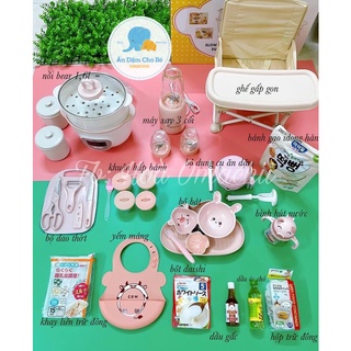 Set dụng cụ ăn dặm ăn dặm cho bé