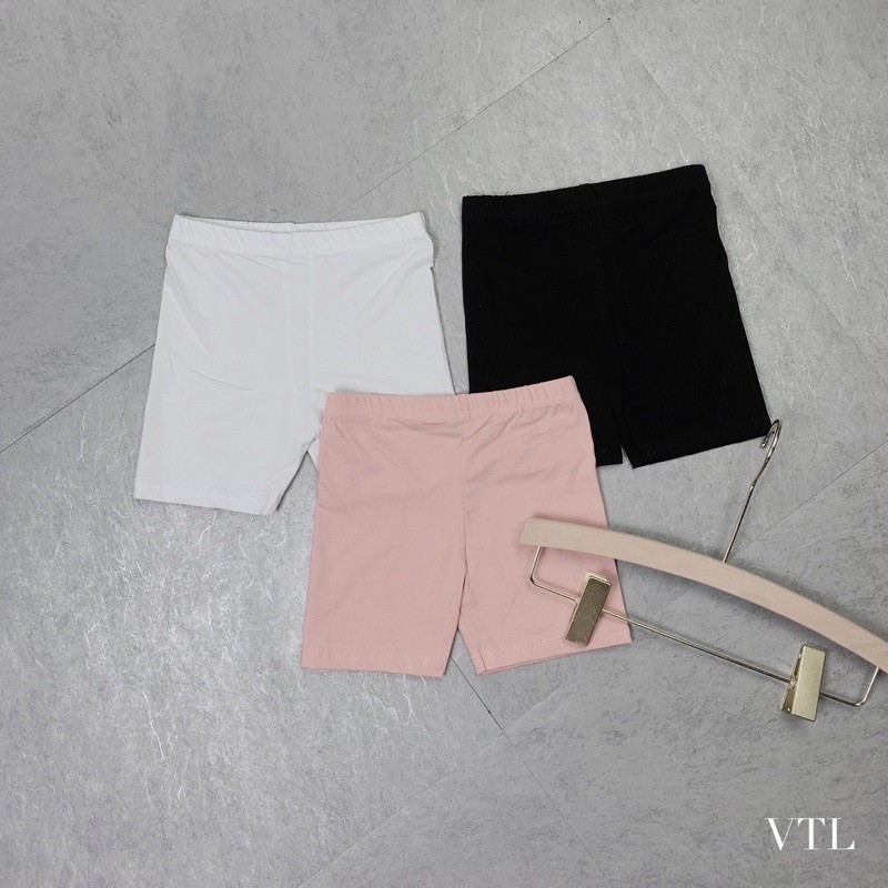 SET 3 QUẦN LEGGING NGỐ CHO BÉ GÁI COTTON (CLIP THẬT)