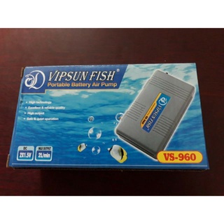 Máy sủi Oxy chạy bằng pin Vipsun VS-960 (tặng kèm dây và sủi)