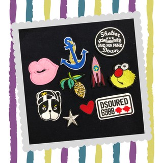 Sticker Ủi, Patch Vá Quần Áo, Huy Hiệu ủi quần áo