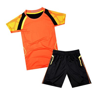 Trang phục cầu lông đội tuyển quốc gia Trung Quốc Bộ quần áo huấn luyện nam nữ/trẻ em áo thi đấu cổ tròn nhanh khô thoán