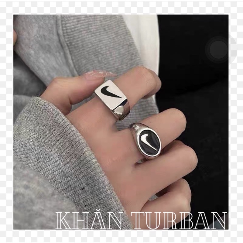 Nhẫn nam freesize xinh hình dấu tích